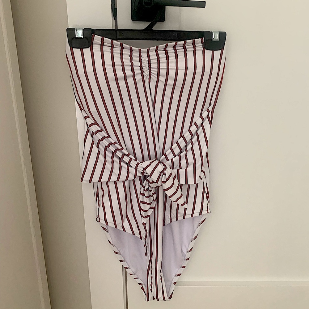 Onia x We Wore What capri one piece